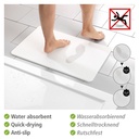 Earth Diatomite Bath Mat White