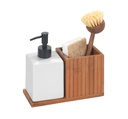 Mera Sink Caddy with Soap Pump