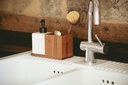 Mera Sink Caddy with Soap Pump