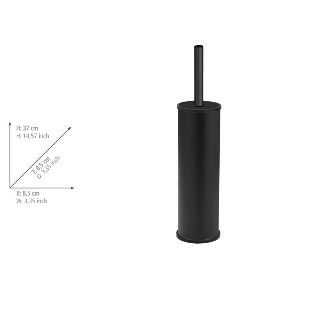 Olmedo Toilet Brush Stainless Steel Black 