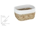 Rika Storage Basket White 10in