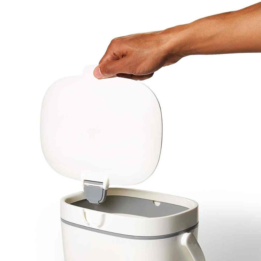 OXO Good Grips Easy Clean Compost Bin White 6.6L
