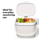 OXO Good Grips Easy Clean Compost Bin White 6.6L