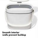 OXO Good Grips Easy Clean Compost Bin White 6.6L