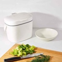 OXO Good Grips Easy Clean Compost Bin White 6.6L