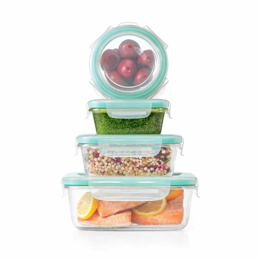 OXO Good Grips Smart Seal Glass Container Set 12pc