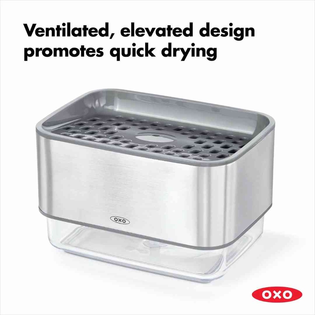 OXO Good Grips Soap Dispensing Sponge Holder