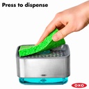 OXO Good Grips Soap Dispensing Sponge Holder