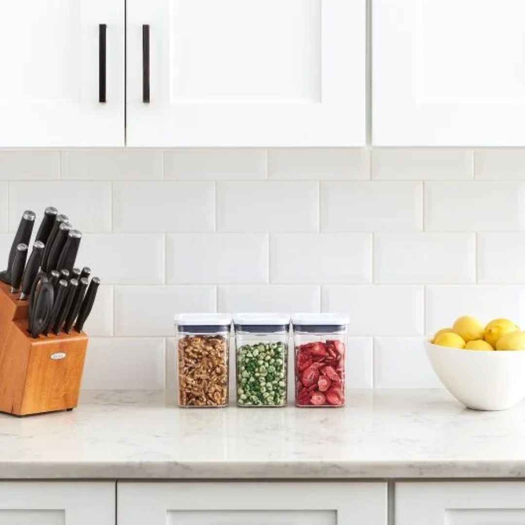 OXO POP Container Set Square Short 3pc