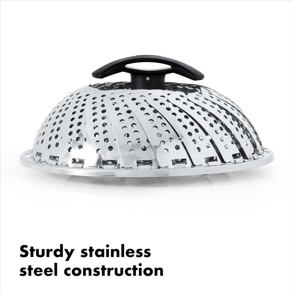 OXO Good Grips Stainless Steel Steamer with Extendable Handle