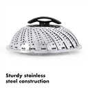 OXO Good Grips Stainless Steel Steamer with Extendable Handle