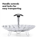 OXO Good Grips Stainless Steel Steamer with Extendable Handle