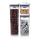 OXO POP Container Set Slim Rectangle 3pc