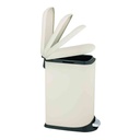 Design Easy-Close Pedal Bin Cream 20L