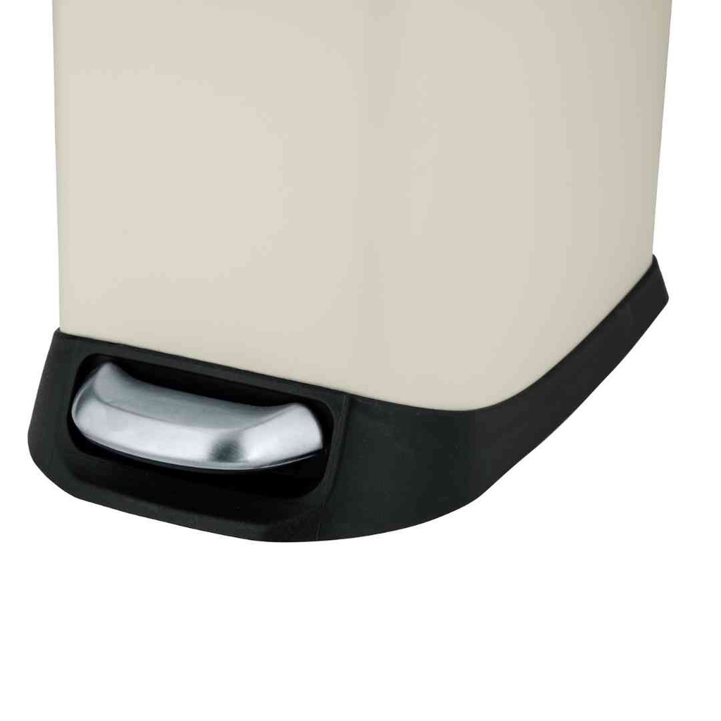 Design Easy-Close Pedal Bin Cream 20L