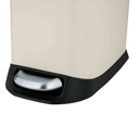 Design Easy-Close Pedal Bin Cream 20L