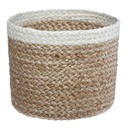 Jackson Jute Basket Set White 3pc