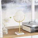 Coral Sculpture with Marble Base 11in