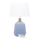 Blue Ceramic Table Lamp 24in