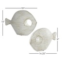 Ceramic Fish 2pc