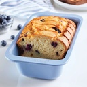 Faberware Loaf Pan with Portion Marks Blue 9in