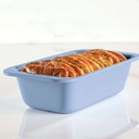 Faberware Loaf Pan with Portion Marks Blue 9in