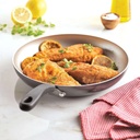 Farberware Aluminum Nonstick Skillet Pewter 11in