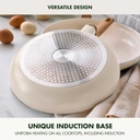 Greenpan Ceramic Cookware Set Cream 10pc