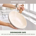 Greenpan Ceramic Cookware Set Cream 10pc
