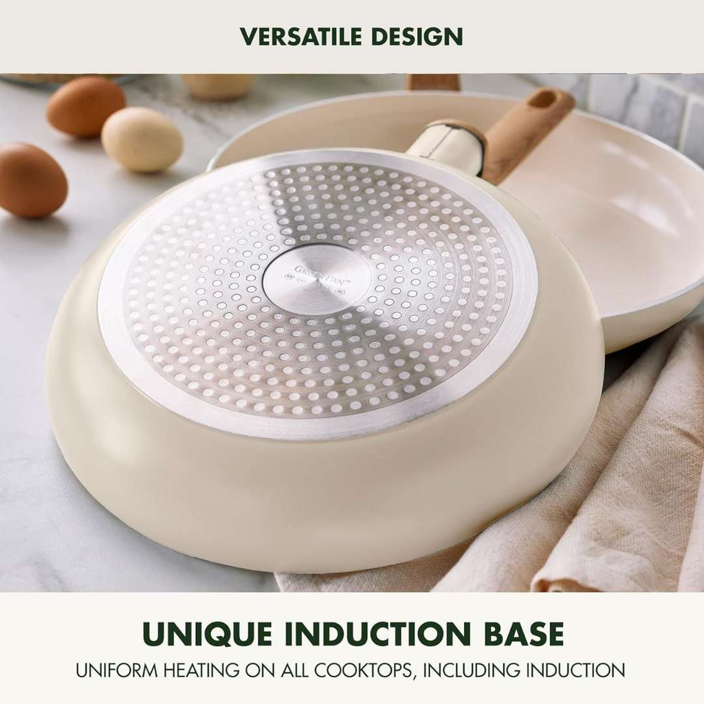Greenpan Ceramic Cookware Set Taupe 10pc