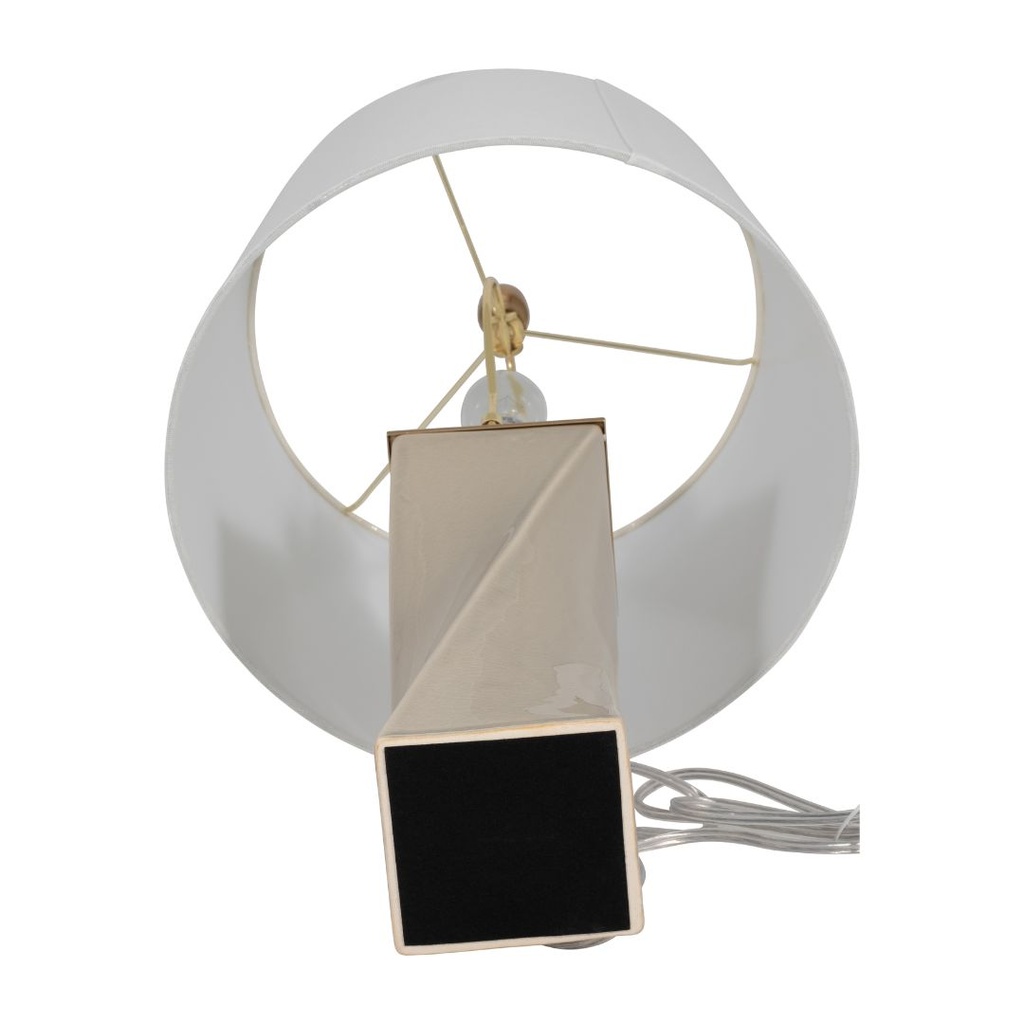 Ceramic Table Lamp Whitecap 26in