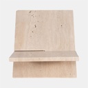 Marble Bookstand White 18in