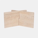 Marble Bookstand White 18in
