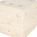 Mistry White Marble Dice 3in