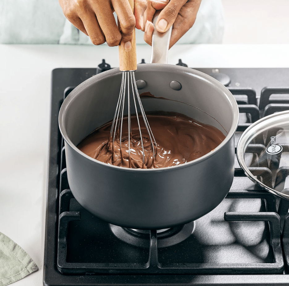 Greenpan Chatham Ceramic Covered Sauce Pan 3qt