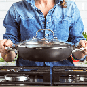 Greenpan Chatham Ceramic Everyday Pan With Side Handles 1in