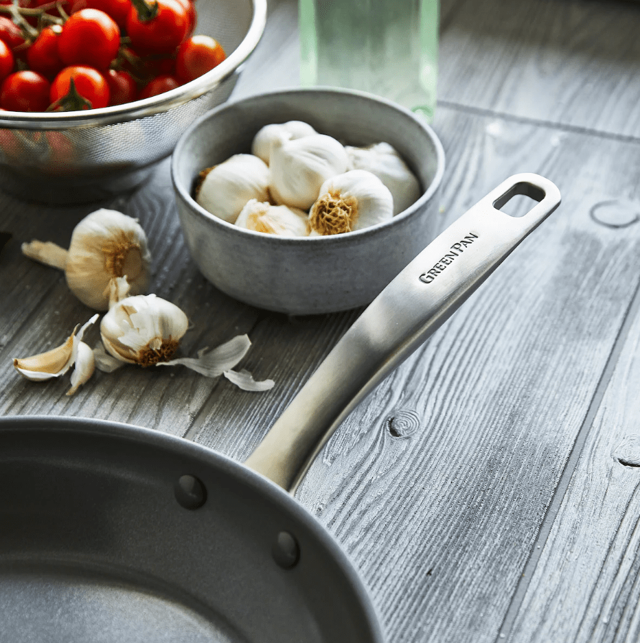 Greenpan Chatham Ceramic Open Frypan Set 8in & 10in