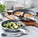 Greenpan Chatham Stainless Steel Open Frypan Set 8in & 10in