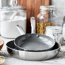 Greenpan Chatham Stainless Steel Open Frypan Set 8in & 10in