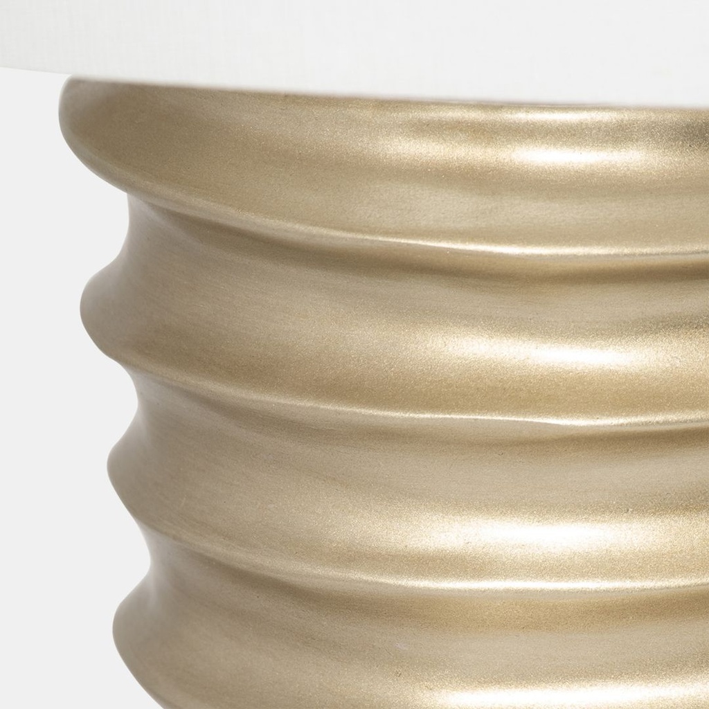 Stacking Rings Table Lamp Champagne 28in