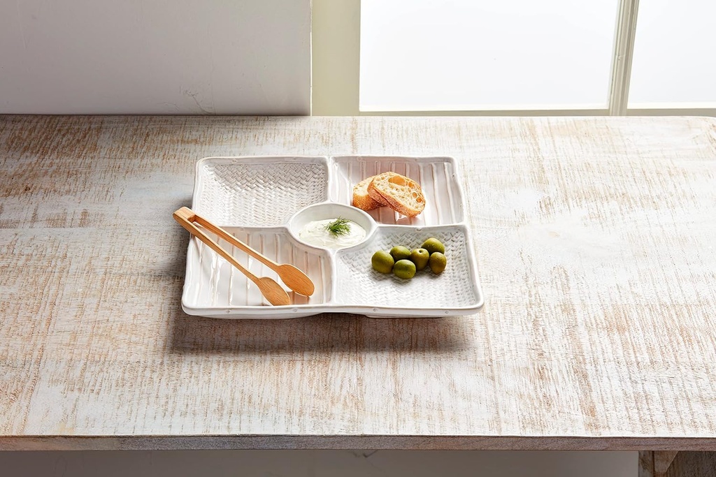 Textured Sectioned Server Set