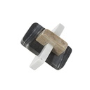 Marble Knot Link Sculpture Multi 7in