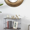 Metal Jack Sculpture Gold 4in