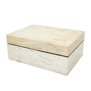 Mother of Pearl Linear Mosaic Box Cream 12in