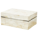 Mother of Pearl Linear Mosaic Box Cream 12in
