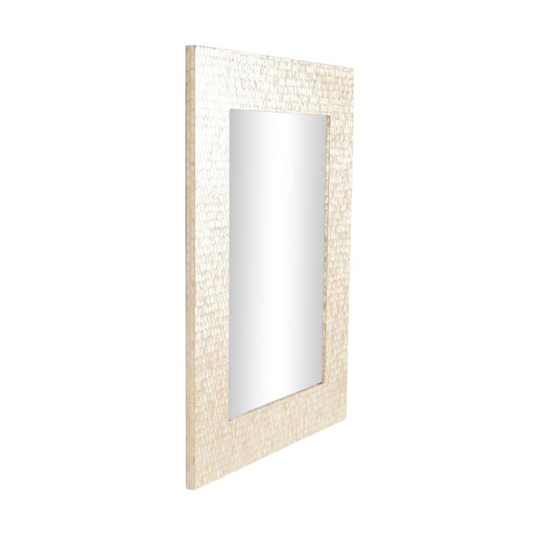 Mother of Pearl Mosaic Mirror 36x48in
