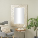Mother of Pearl Mosaic Mirror 36x48in