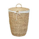 Seagrass Basket With Liner and Top 23in