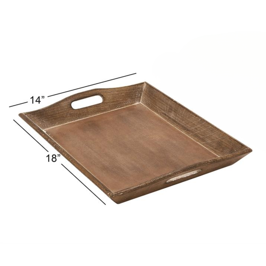 Wooden Tray 18in