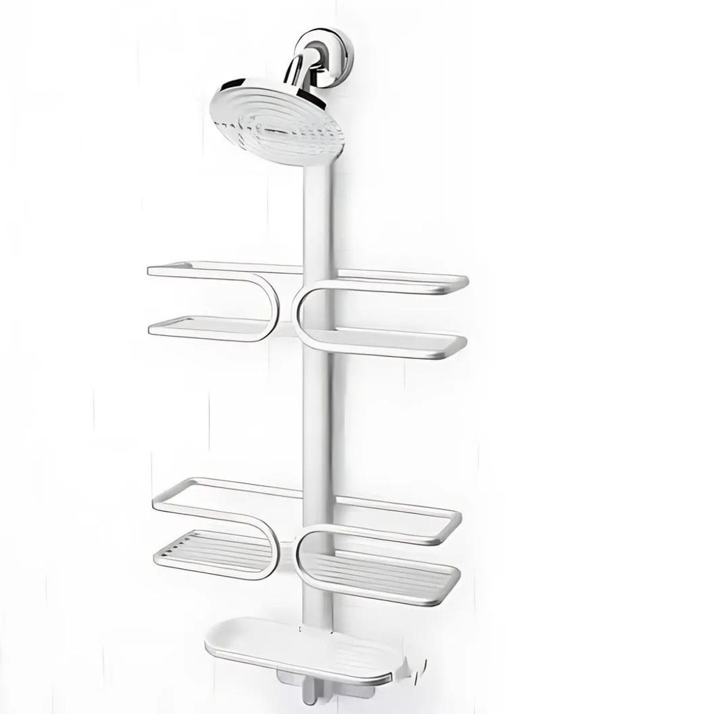 OXO Good Grips Aluminum Shower Caddy 3-Tier